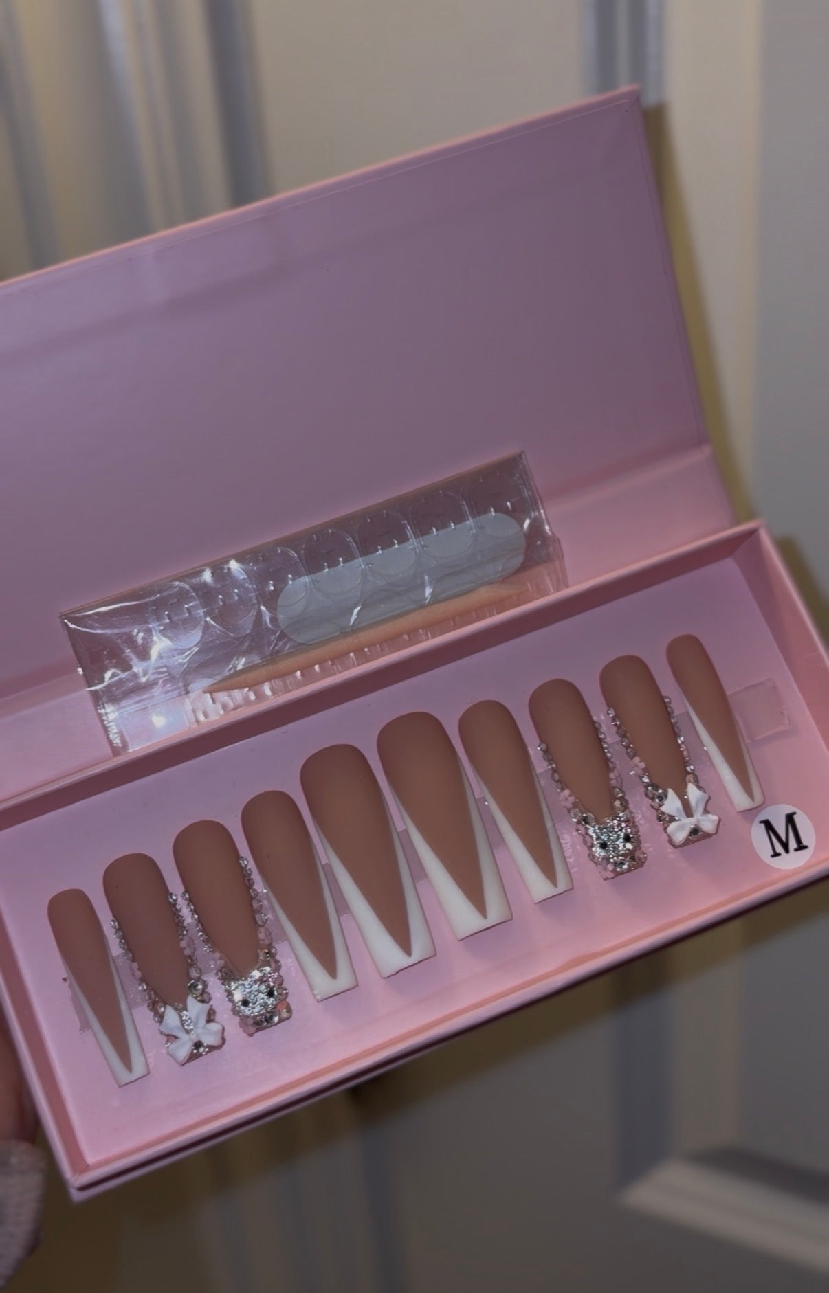 XL freestyle hello kitty French tip