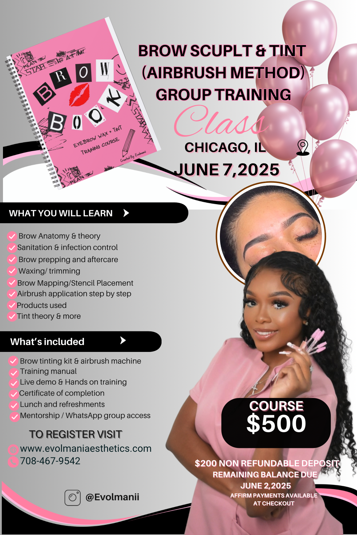 GROUP BROW TRAINING CLASS